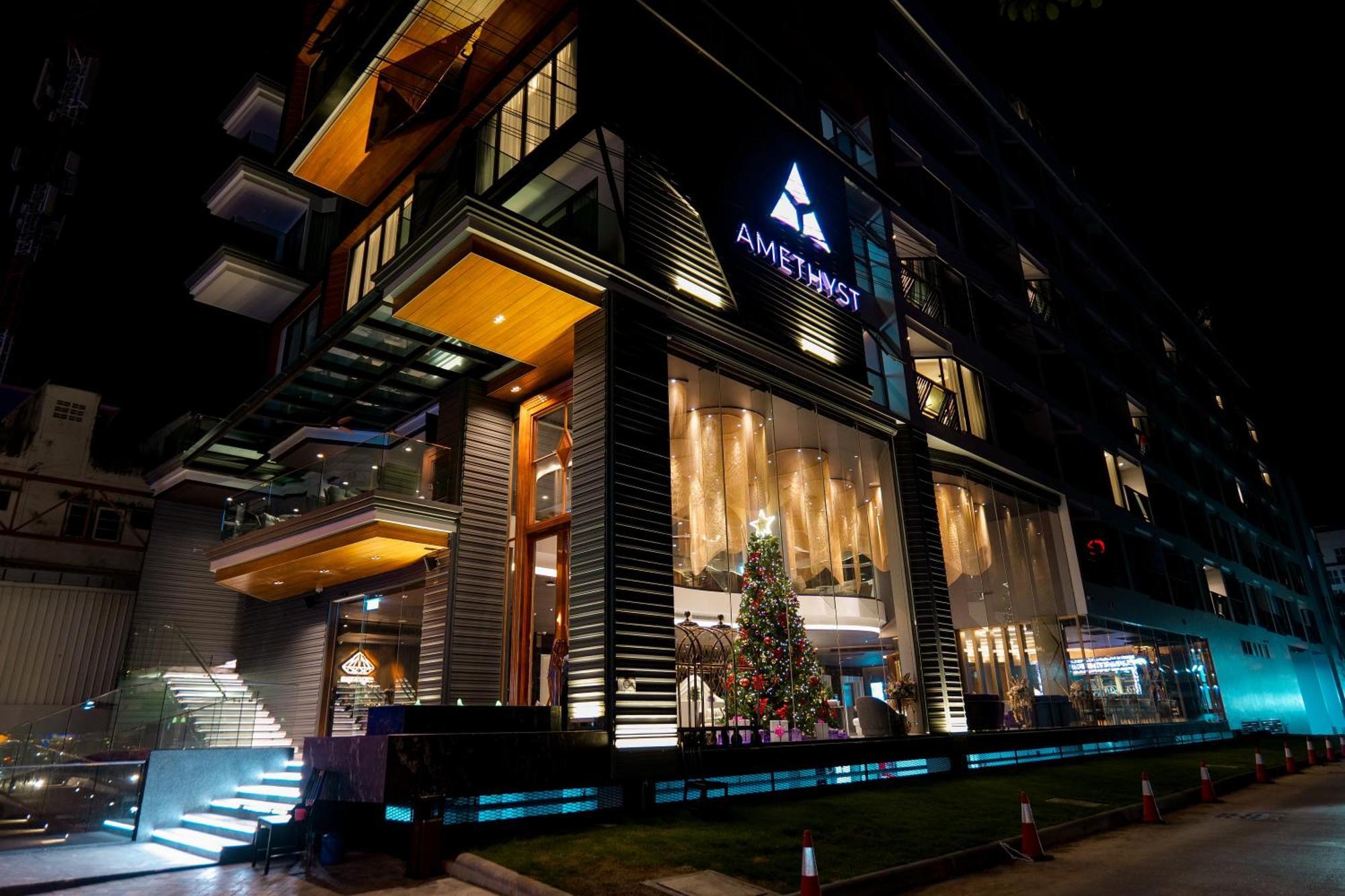 Amethyst Hotel Pattaya Bagian luar foto