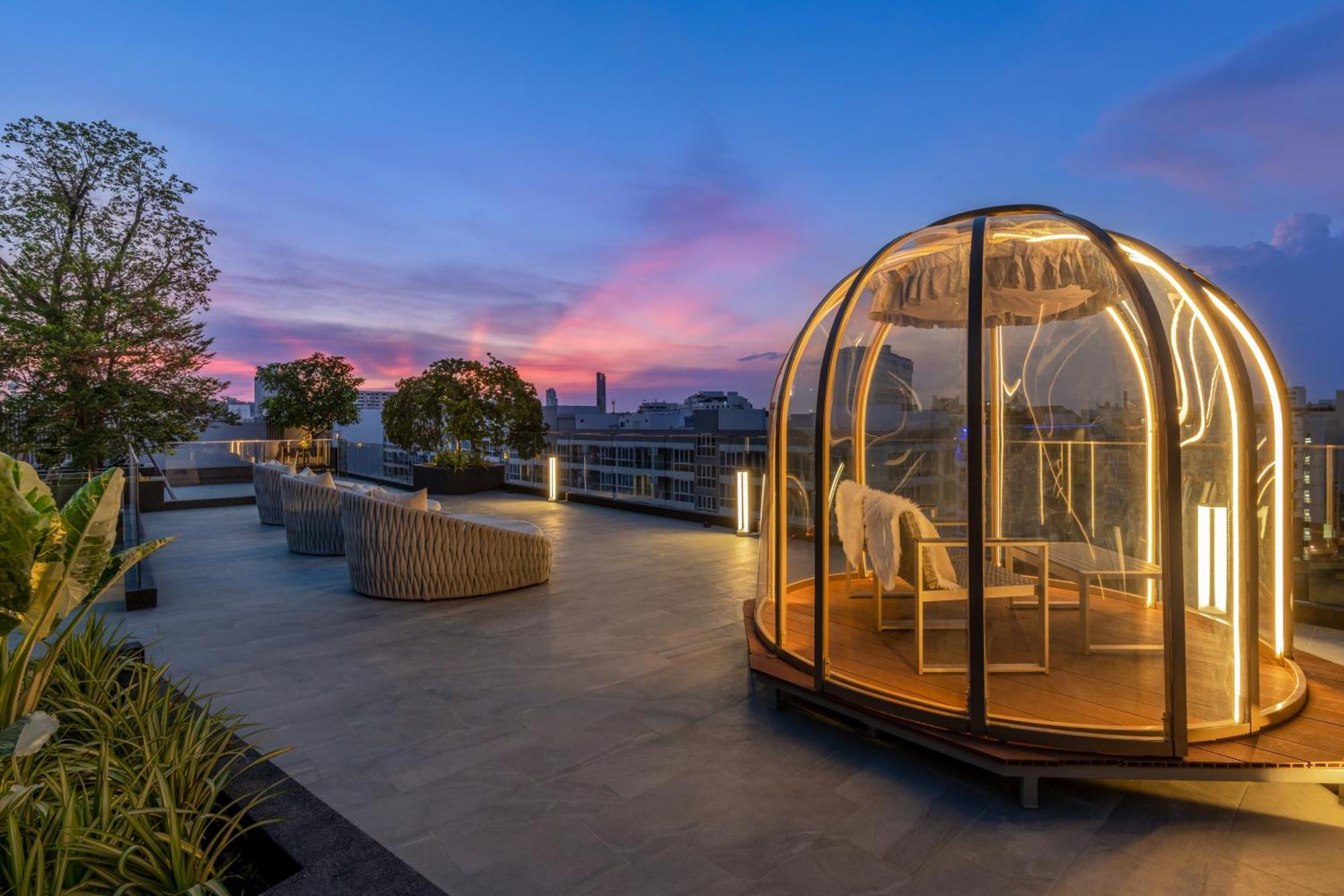 Amethyst Hotel Pattaya Bagian luar foto
